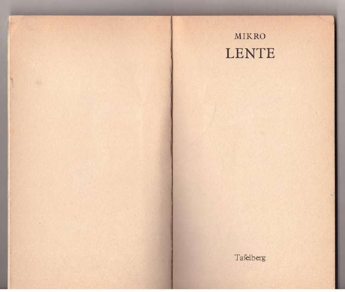 Lente -- Mikro