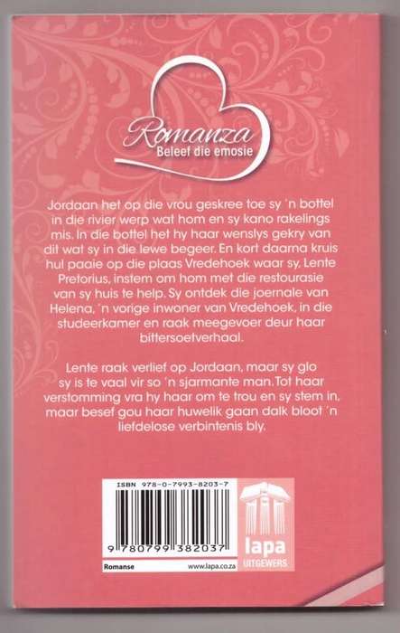 Lente in `n bottel -- Jacolet van den Berg