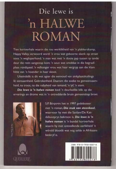 Die Lewe is `n halwe roman -- S. P. Benjamin