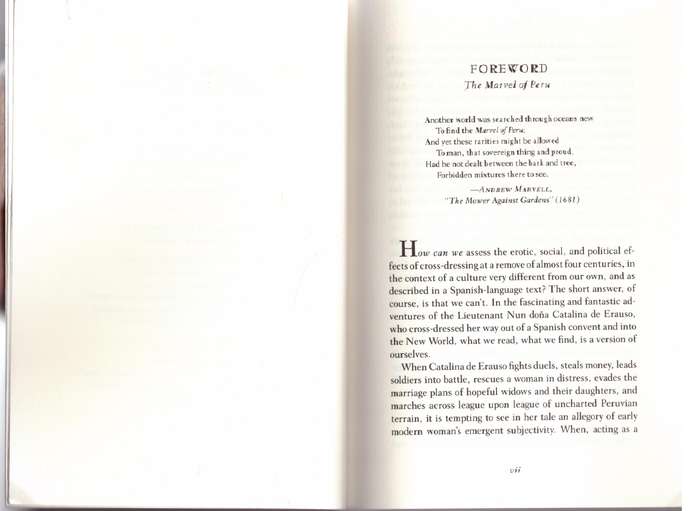 Lieutenant Nun: Memoir of a Basque Transvestite in the New World - Catalina De Erauso
