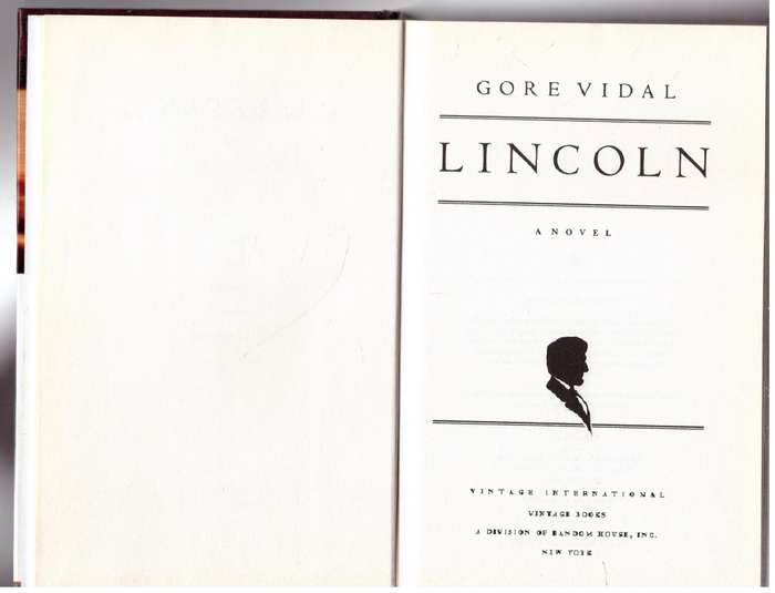 Lincoln: A Novel - Gore Vidal