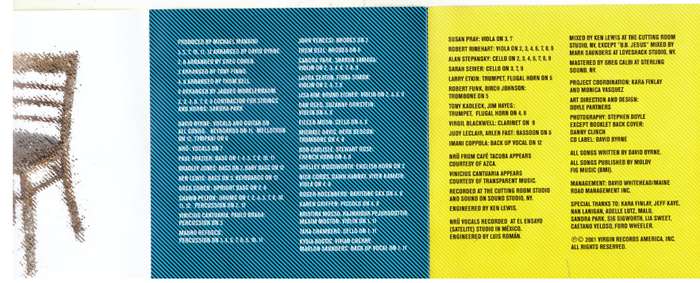 David Byrne  Look Into The Eyeball (CD)
