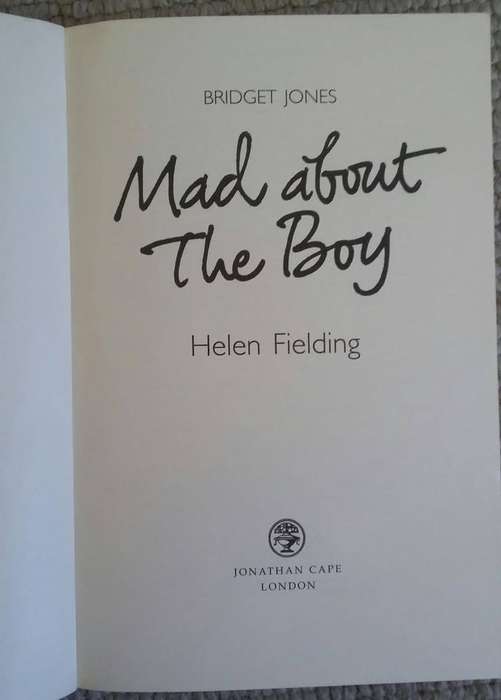 Bridget Jones Mad about The Boy - Helen Fielding