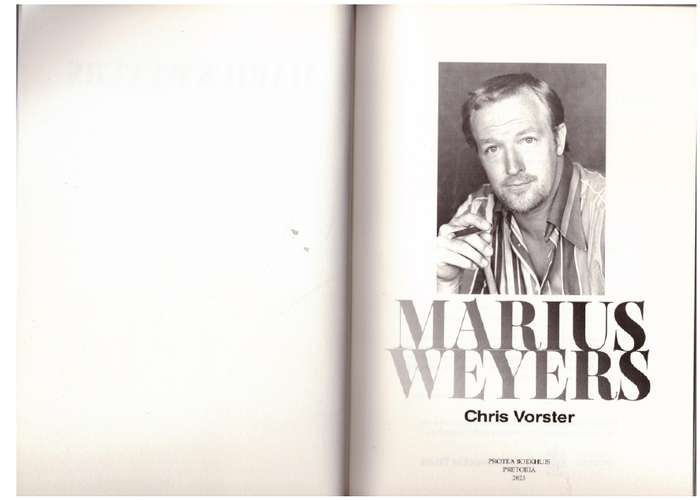 Marius Weyers - Chris Vorster