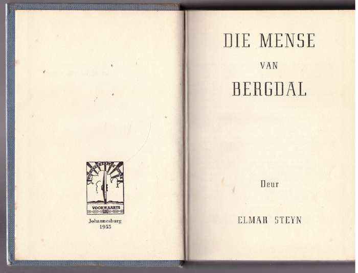 Die Mense van Bergdal -- Elmar Steyn