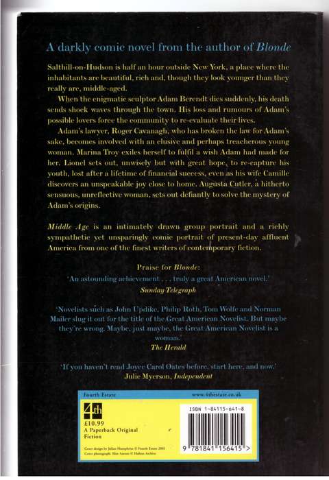 Middle Age: a Romance - Joyce Carol Oates