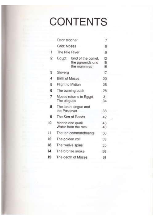 Moses  -- Michelle Blackshaw, Ken Whiley