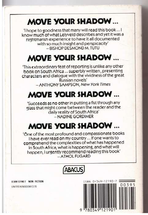 Move Your Shadow: South Africa, Black and White -  Joseph Lelyveld