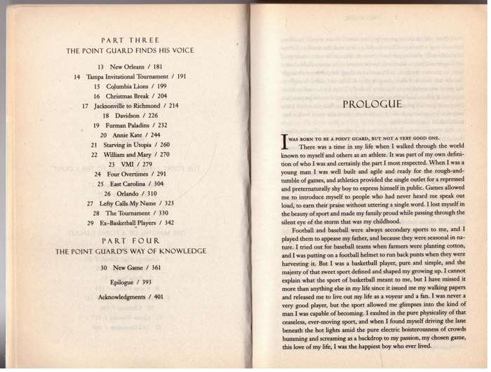 My Losing Season  --  Pat Conroy