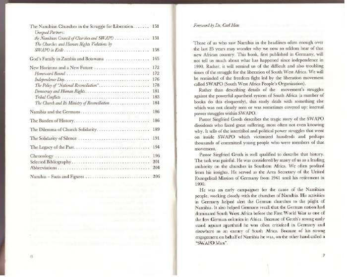 Namibia, the Wall of Silence: The Dark Days of the Liberation Struggle - Siegfried Groth