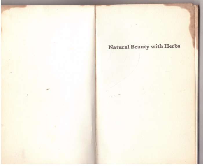Natural beauty with herbs  --  Alyson Huxley