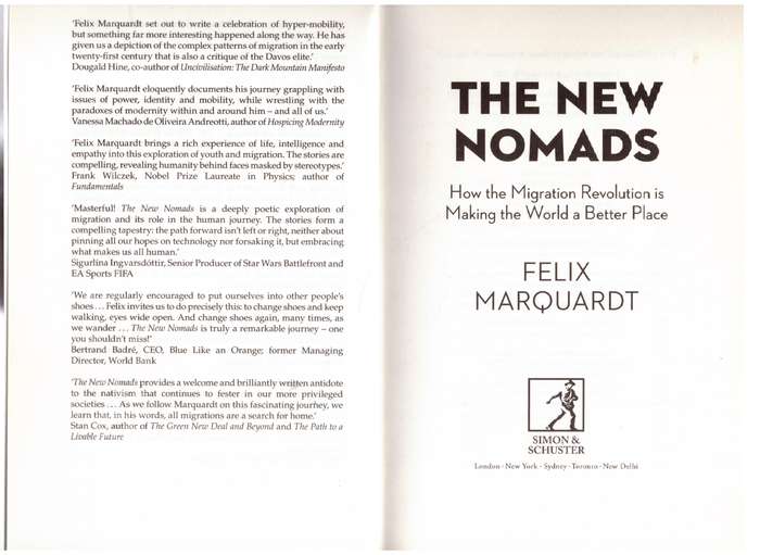 The New Nomads: How the Migration Revolution is Making the World a Better Place - Felix Marquardt