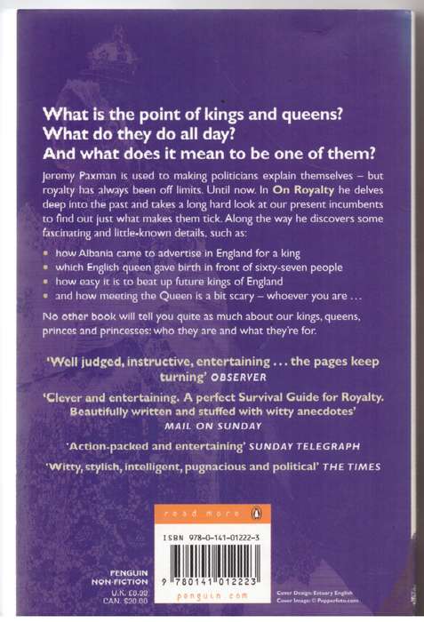 On Royalty - Jeremy Paxman