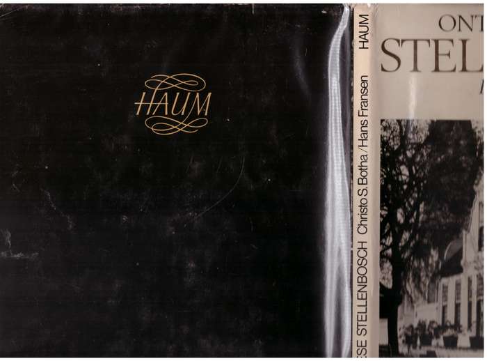 Ontdek Historiese Stellenbosch  --  Hans Fransen, Christo S. Botha