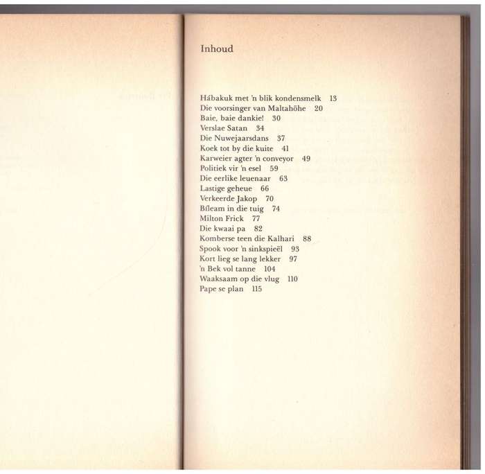 Profeet met kondensmelk (Vertellings 3) -- Jan Spies