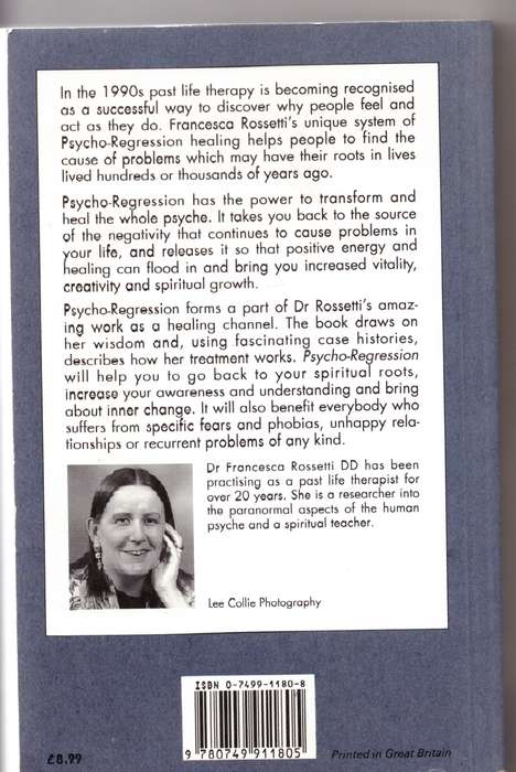 Psycho-Regression: A New System for Healing and Personal Growth - Francesca Rossetti