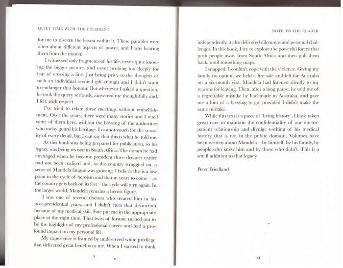 Quiet Time With The President - Peter Friedland, Jill Margo