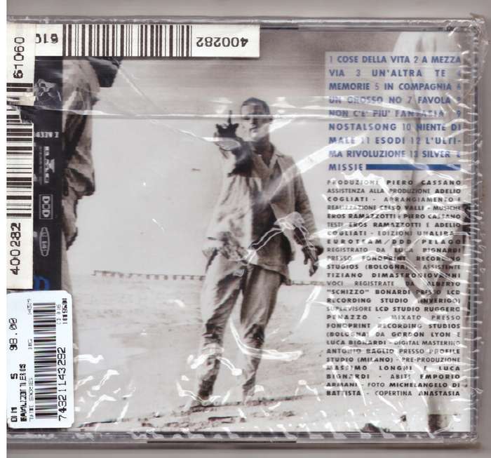 Eros Ramazzotti  Tutte Storie (CD) **SEALED**