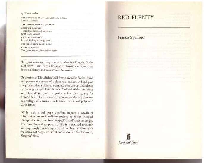 Red Plenty - Francis Spufford