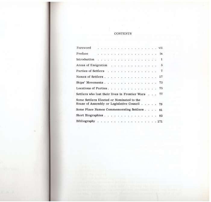 Roll of the British Settlers in South Africa: Pt. 1. Up to 1826  --  E. Morse Jones