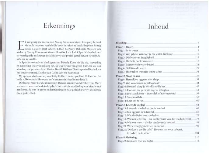 Die sewe pilare van gesondheid  - Don Colbert