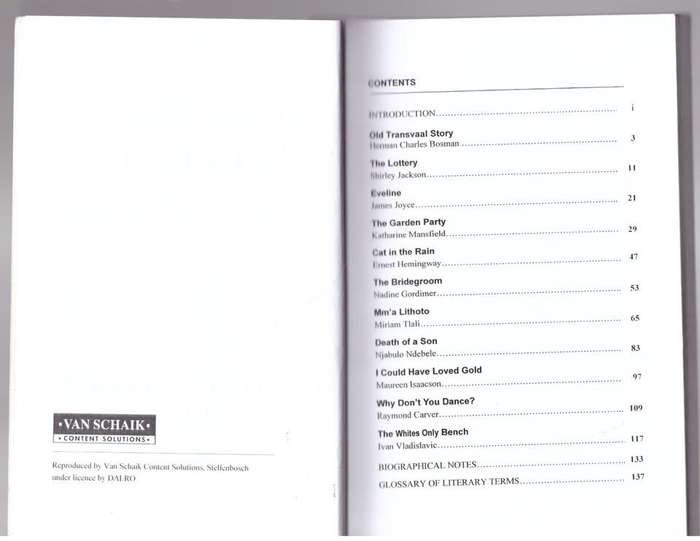 Short Story collection - Rob Gaylard [Compiler]