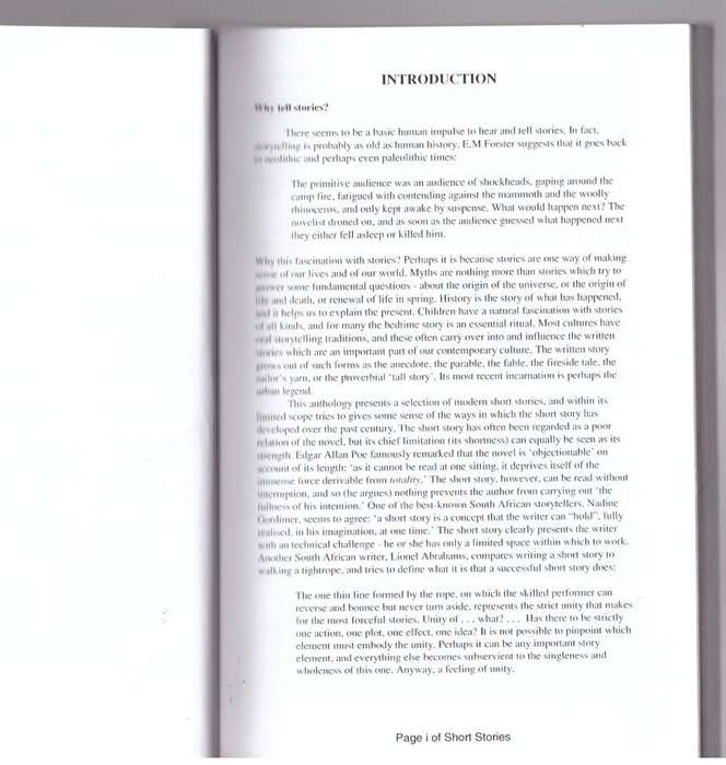 Short Story collection - Rob Gaylard [Compiler]
