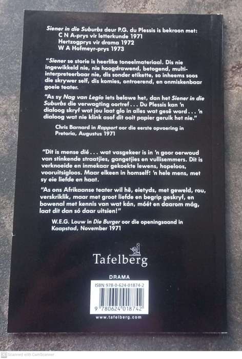 Siener in Die Suburbs: n Spel in Drie Bedrywe - P. G. Du Plessis