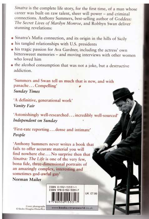 Sinatra: The Life  -- Anthony Summers & Robbyn Swan
