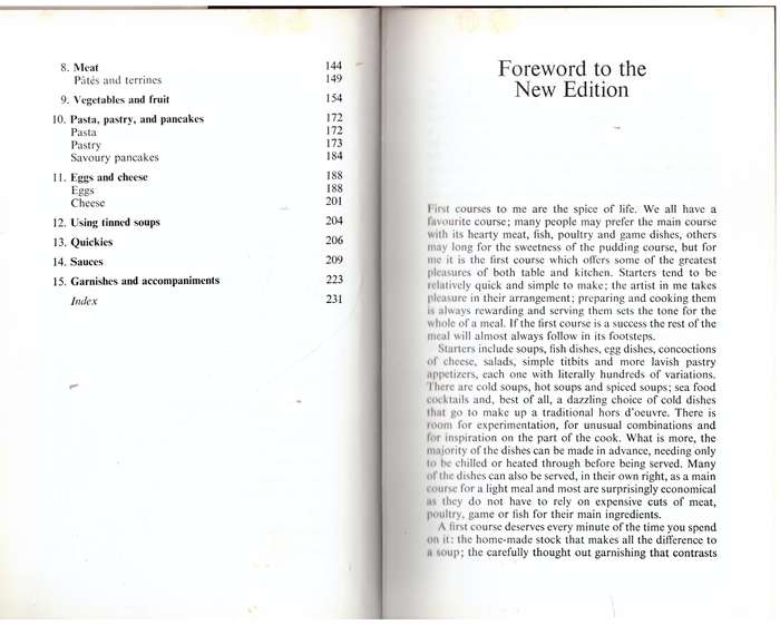 Soups and Starters  --  Marika Hanbury-Tenison