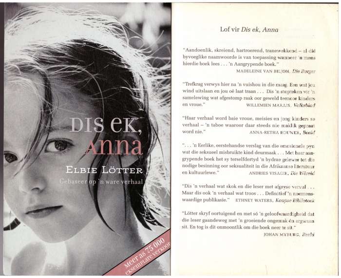 Die Staat Teen Anna Bruwer --  Anchien Troskie as Elbie Lotter