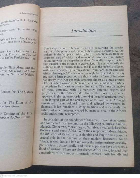 Stories from Central and Southern Africa -- Paul A. Scanlon [Editor]