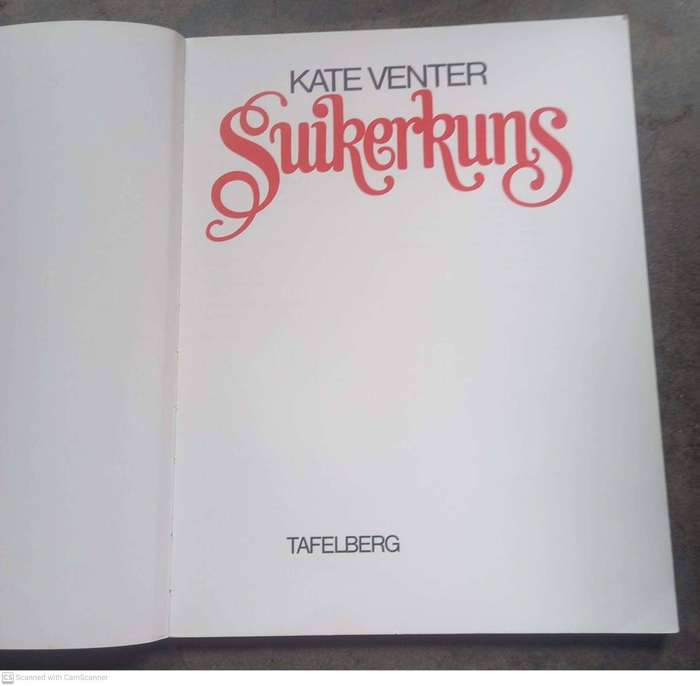 Suikerkuns -- Kate Venter