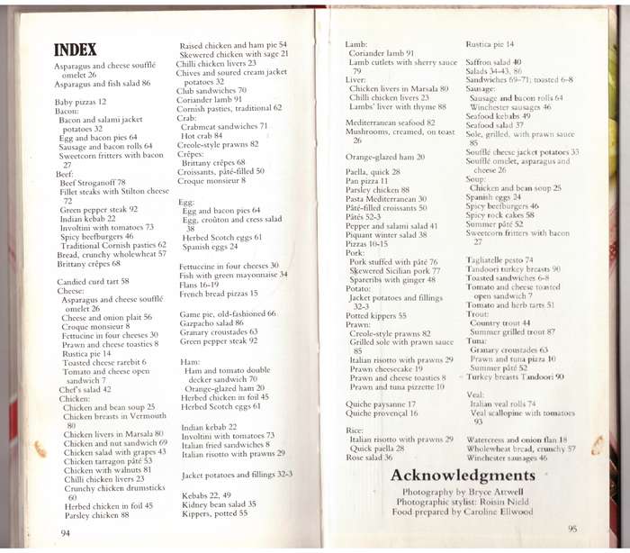 The Pick 'n Pay Book of Suppers & Snacks -- Caroline Ellwood