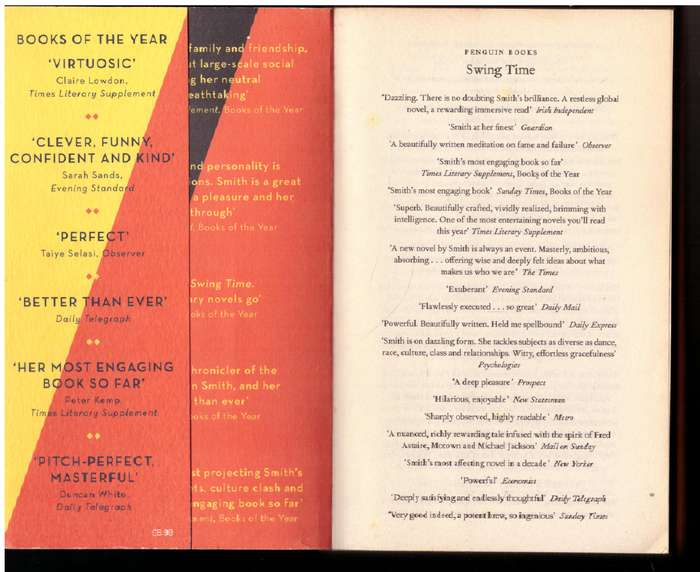 Swing Time: A Novel - Zadie Smith