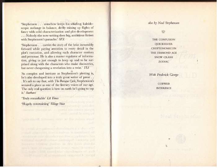The System Of The World (The Baroque Cycle #3) - Neal Stephenson