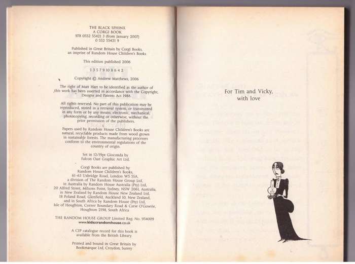 The Black Sphinx -- Matt Hart