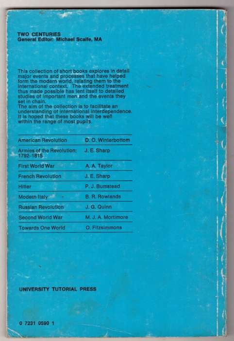 Towards One World: Development of International Organizations -- Olive Fitzsimmons