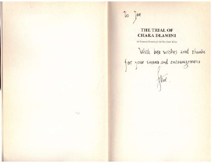 The Trial of Chaka Dlamini - Stephen Meintjes, Michael Jacques