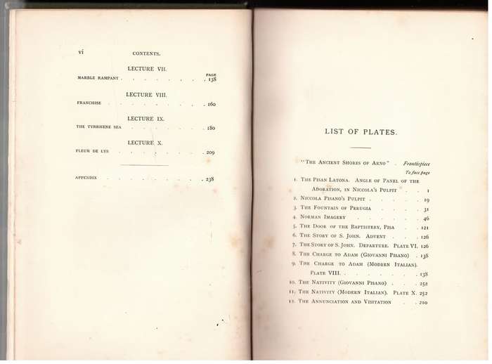 Val D`Arno: Ten Lectures on the Tuscan Art -- John Ruskin