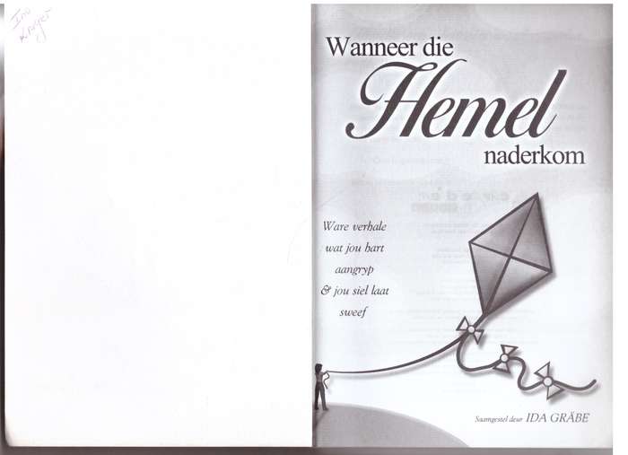 Wanner die Hemel Naderkom - Ida Grabe [Samesteller]