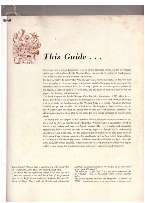 Western Cape Official guide 1965