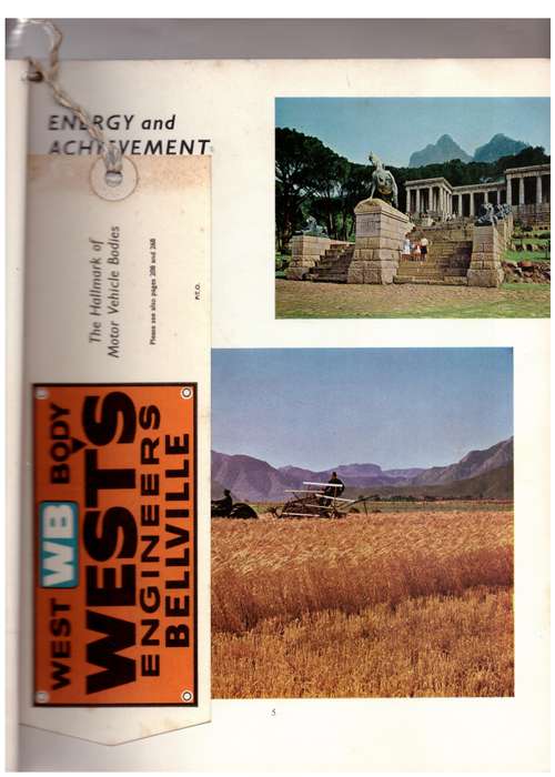Western Cape Official guide 1965