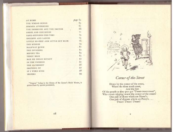 When We Were Very Young --  A. A. Milne