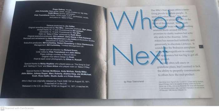 The Who  Who's Next (CD)