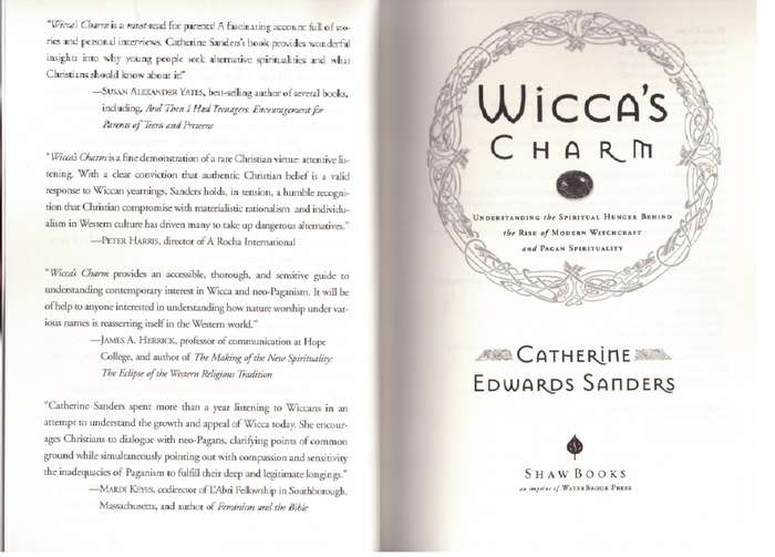 Wicca's Charm: Understanding the Spiritual Hunger - Catherine Sanders