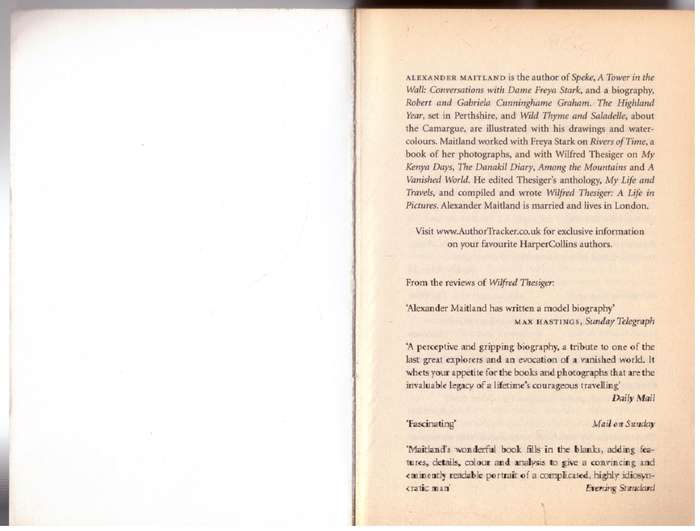 Wilfred Thesiger: The Life of the Great Explorer - Alexander Maitland