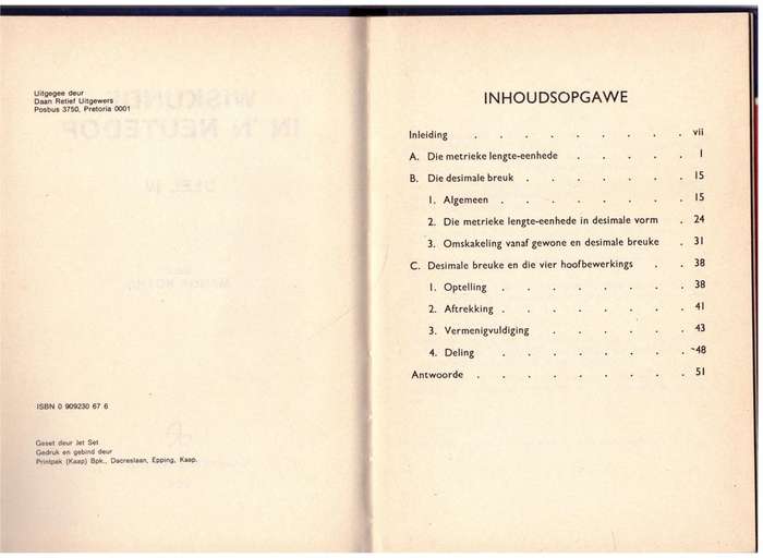 Wiskunde in`n Neutedop 4 -- Magda Botha
