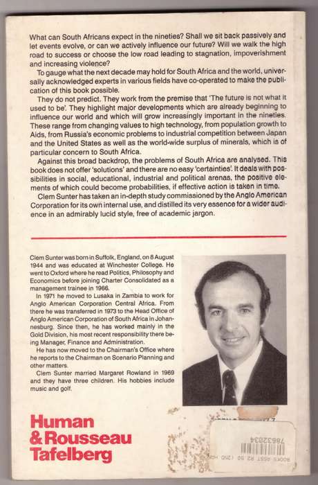 The World and South Africa in the 1990s --  Clem Sunter
