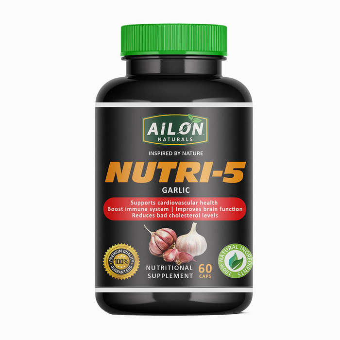 Nutri 5 - Garlic capsules (60 caps)